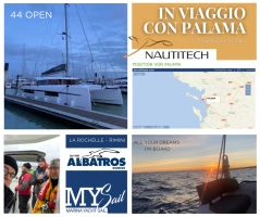 Il Viaggio di Palama: nuovo Nautitech 44 Open  in consegna